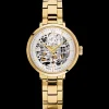 Montre Femme AUTOMATIC Cadran Argenté Bracelet  Acier Doré