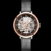 Montre Femme AUTOMATIC Cadran Gris Bracelet Acier milanais Gris