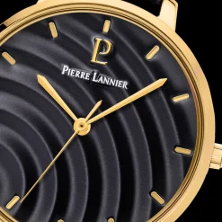 Montre Femme BETTY Cadran Noir Bracelet Cuir  Noir