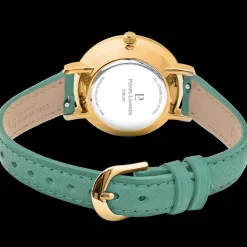 Montre Femme CHOUQUETTE Cadran Vert Bracelet Cuir  Vert