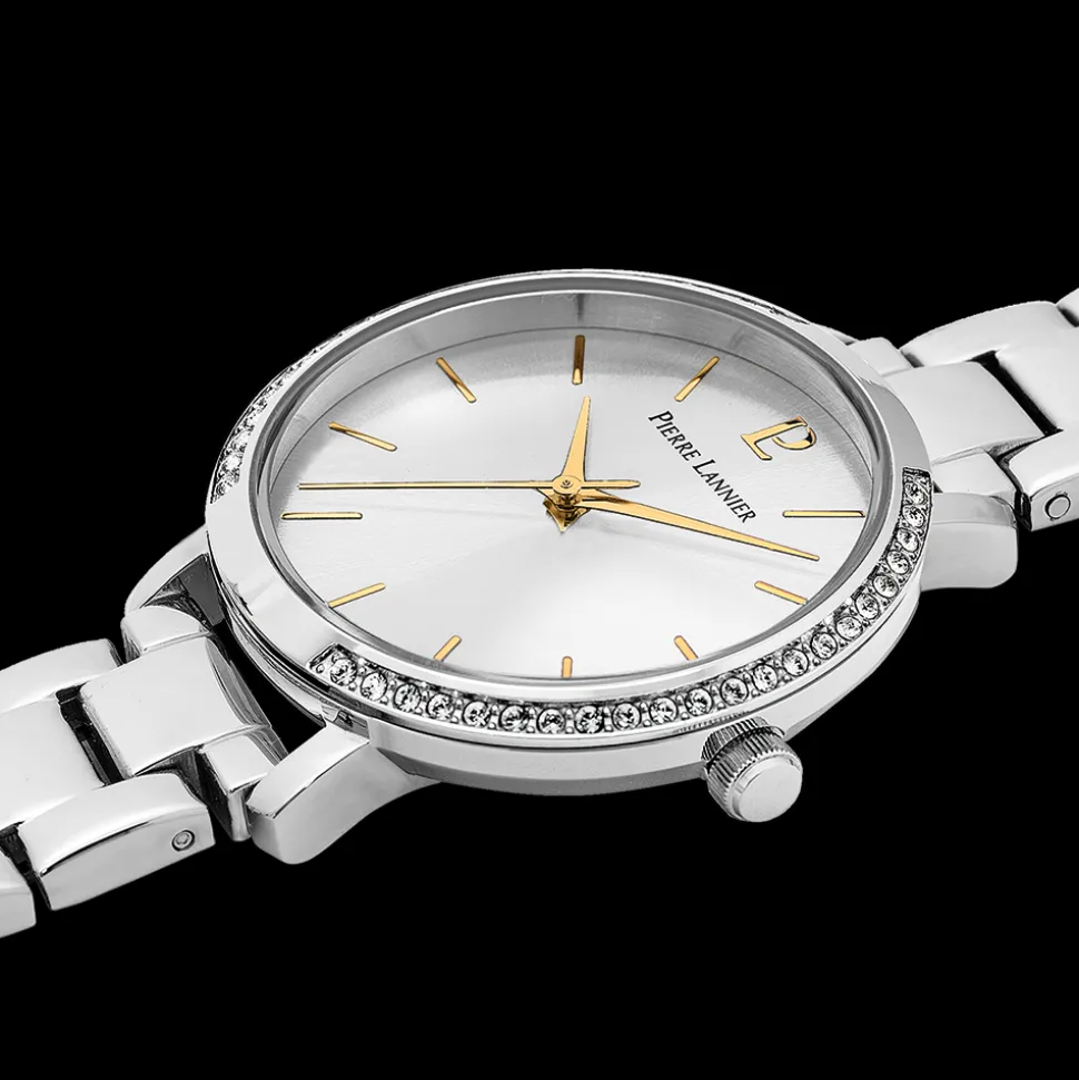 Montre Femme CHOUQUETTE Cadran Argenté Bracelet Acier Argenté