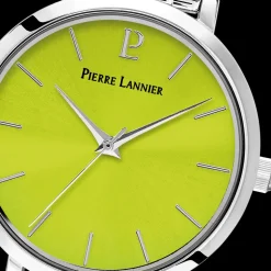 Montre Femme CHOUQUETTE Cadran Vert Bracelet Acier Argenté