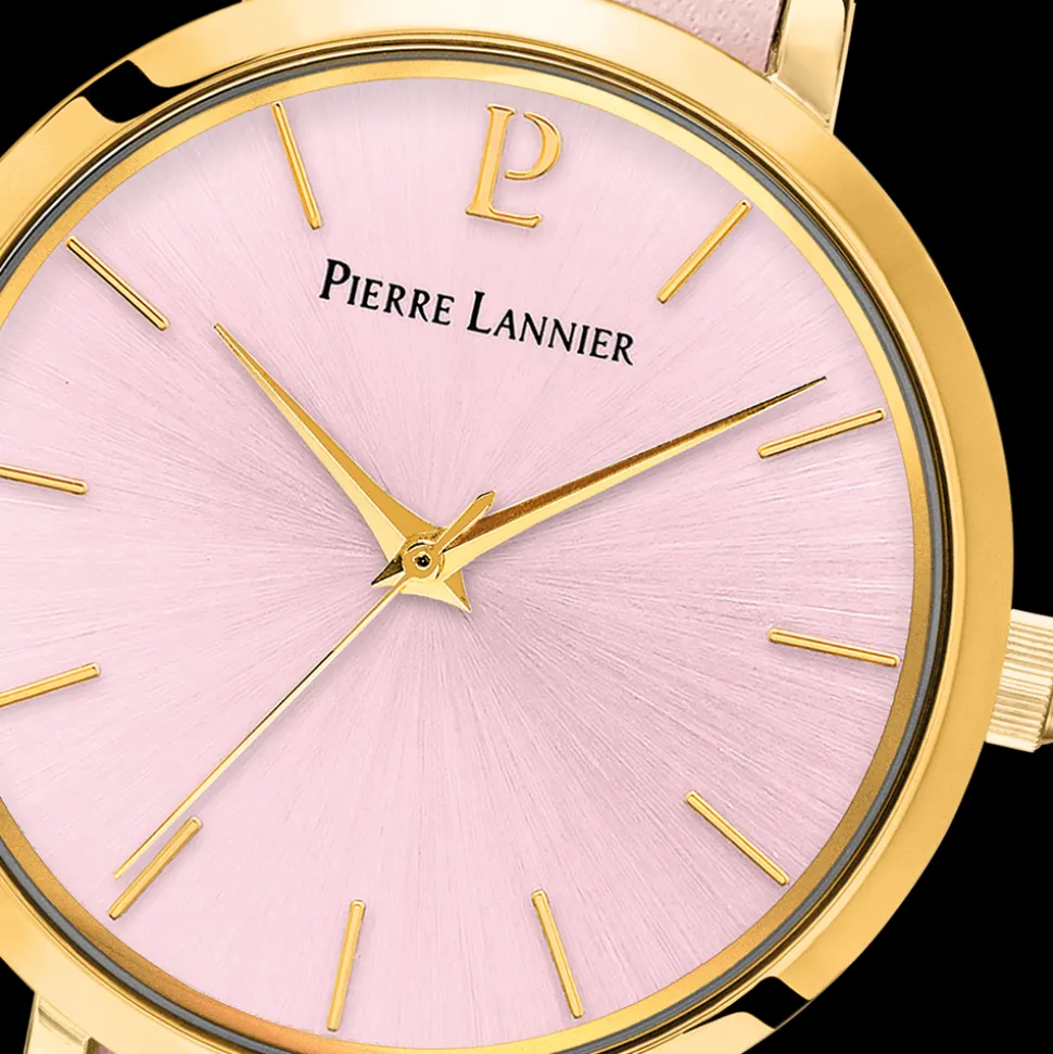 Montre Femme CHOUQUETTE Cadran Rose Bracelet Cuir Rose