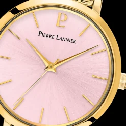 Montre Femme CHOUQUETTE Cadran Rose Bracelet Acier Doré