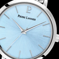 Montre Femme CHOUQUETTE Cadran Bleu Bracelet Acier Argenté
