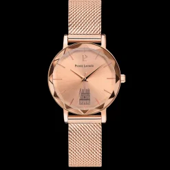 Montre Femme COEUR BATTANT Doré-rose Cadran Doré rose Bracelet Acier milanais Doré-rose 14 MM