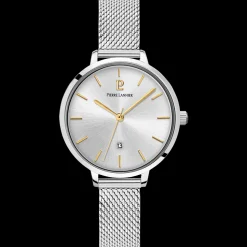 Montre Femme ECHO Cadran Argenté Bracelet Acier Milanais Argenté