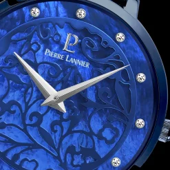 Montre Femme EOLIA Cadran Bleu Bracelet Acier Milanais Bleu