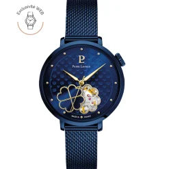 Montre Femme ESPERANCE Bleu Cadran Bleu Bracelet Acier milanais Bleu 14 MM