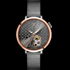 Montre Femme ESPERANCE Gris Cadran Gris Bracelet Acier milanais Gris 14 MM