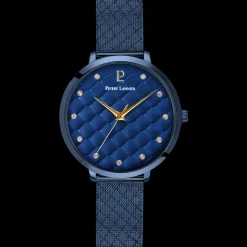 Montre Femme GRACE Cadran Bleu Bracelet Acier milanais Bleu