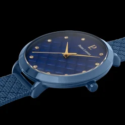 Montre Femme GRACE Cadran Bleu Bracelet Acier milanais Bleu
