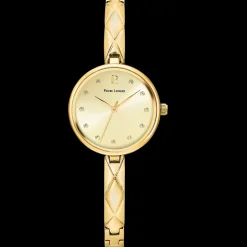 Montre Femme LEIA Cadran Doré Bracelet Acier Doré