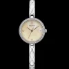 Montre Femme LEIA Cadran Blanc Bracelet Acier Argenté