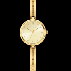 Montre Femme LEIA Cadran Doré Bracelet Acier Doré