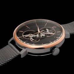 Montre Femme MELODIE Cadran Gris Bracelet Acier milanais Gris