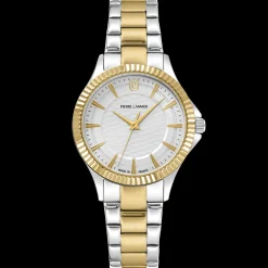 Montre Femme METROPOLITAIN Argenté Cadran Argenté Bracelet Acier Bicolore 16 MM