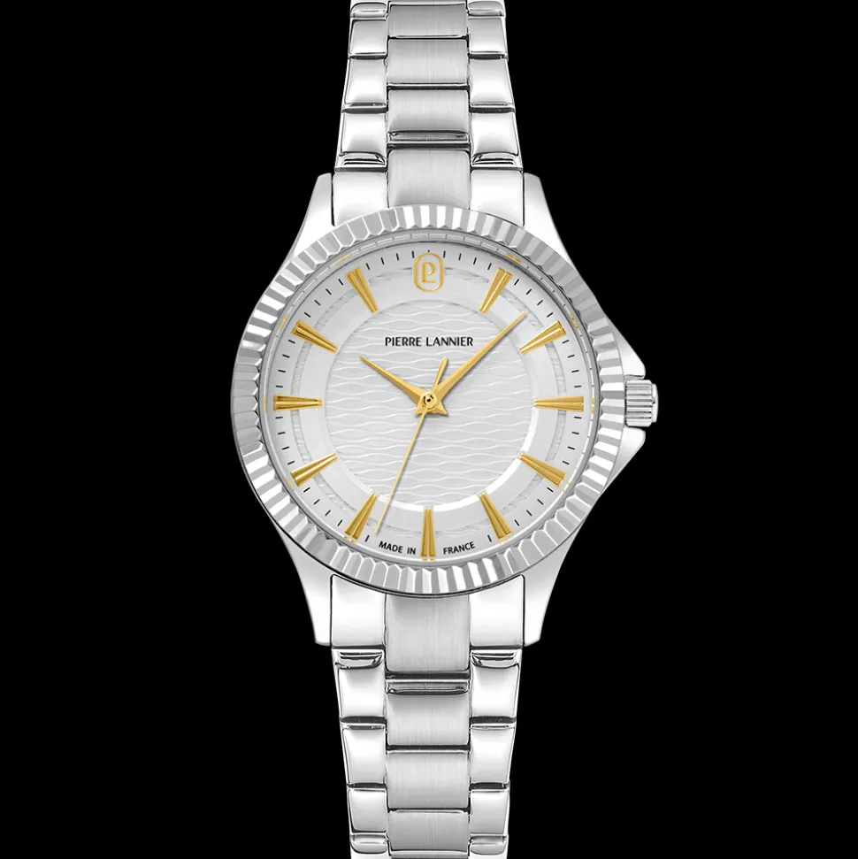 Montre Femme METROPOLITAIN Argenté Cadran Argenté Bracelet Acier Argenté 16 MM