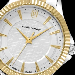 Montre Femme METROPOLITAIN Argenté Cadran Argenté Bracelet Acier Bicolore 16 MM