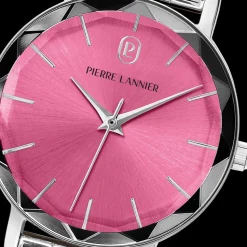 Montre Femme MULTIPLES Argenté Cadran Rose Bracelet Acier Argenté 14 MM