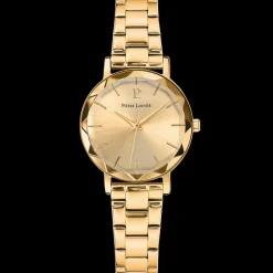 Montre Femme MULTIPLES Cadran Doré Bracelet Acier Doré