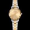 Montre Femme MULTIPLES Cadran Doré Bracelet Acier Bicolore