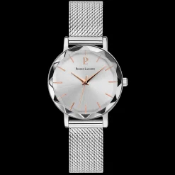 Montre Femme MULTIPLES Cadran Argenté Bracelet Acier milanais Argenté