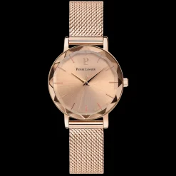 Montre Femme MULTIPLES Cadran Doré rose Bracelet Acier milanais Doré rose
