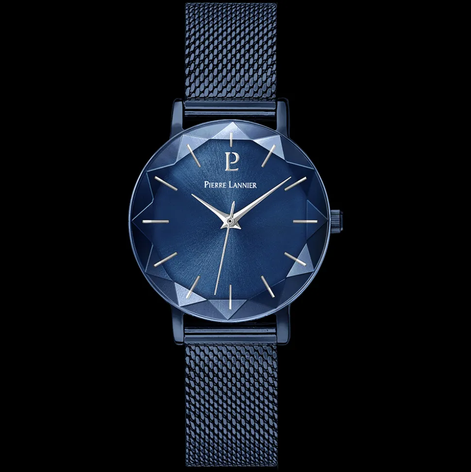 Montre Femme MULTIPLES Cadran Bleu Bracelet Acier milanais Bleu