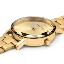 Montre Femme MULTIPLES Cadran Doré Bracelet Acier Doré