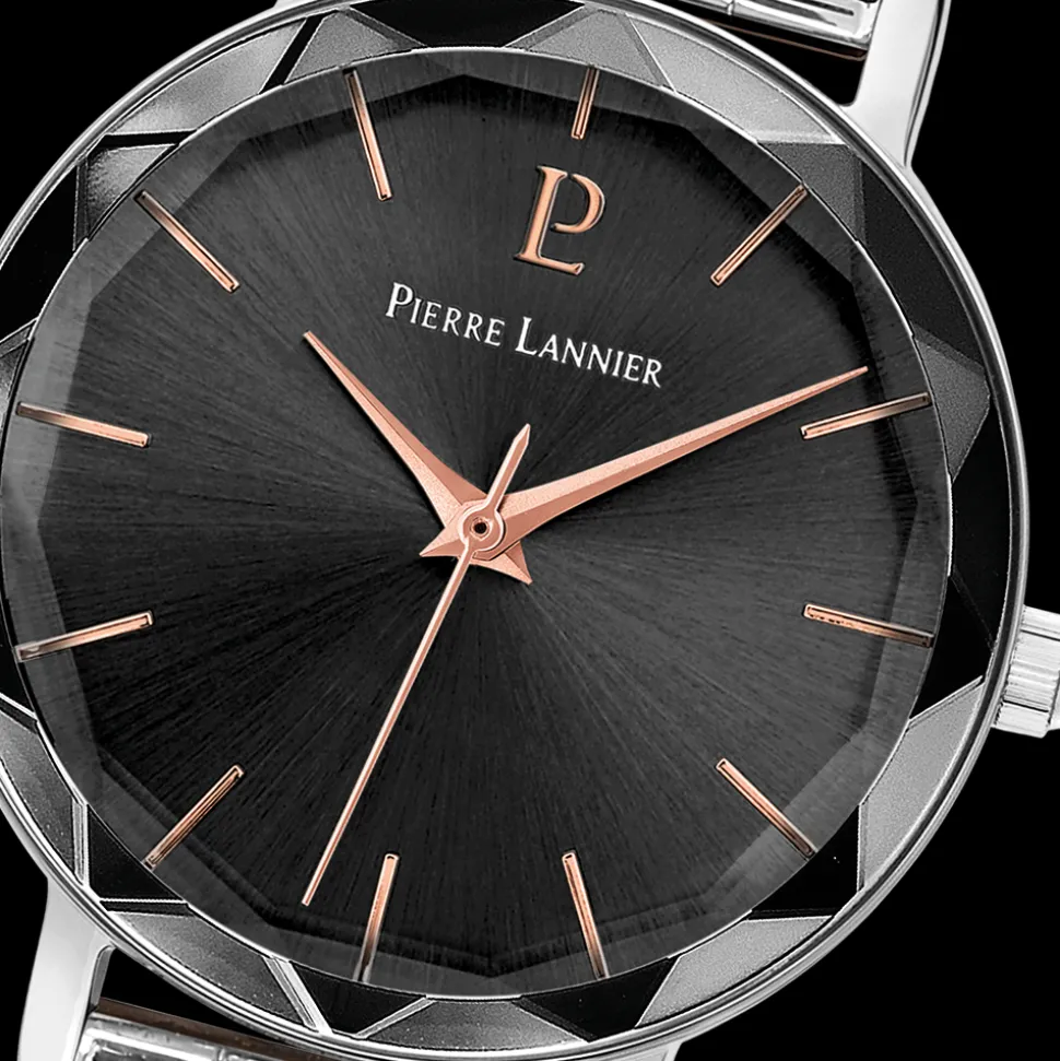 Montre Femme MULTIPLES Cadran Gris Bracelet Acier Argenté