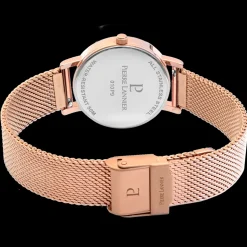 Montre Femme MULTIPLES Doré-rose Cadran Vert Bracelet Acier milanais Doré-rose 14 MM