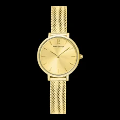 Montre Femme NOVA Cadran Doré Bracelet Acier milanais Doré