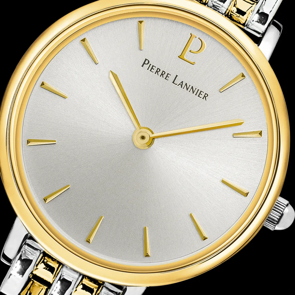 Montre Femme NOVA Cadran Doré Bracelet Acier Bicolore