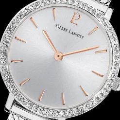 Montre Femme NOVA Cadran Argenté Bracelet Acier Argenté