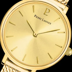 Montre Femme NOVA Cadran Doré Bracelet Acier milanais Doré