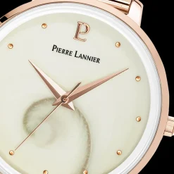 Montre Femme OCEAN Cadran Blanc Bracelet Acier Milanais Doré-rose