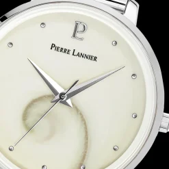 Montre Femme OCEAN Cadran Blanc Bracelet Acier Milanais Argenté