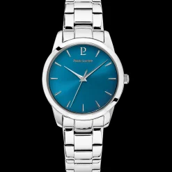 Montre Femme ROXANE Cadran Bleu Bracelet Acier Argenté