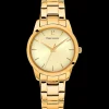 Montre Femme ROXANE Cadran Doré Bracelet Acier  Doré