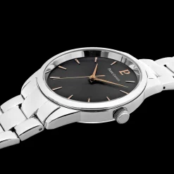 Montre Femme ROXANE Cadran Gris Bracelet Acier Argenté