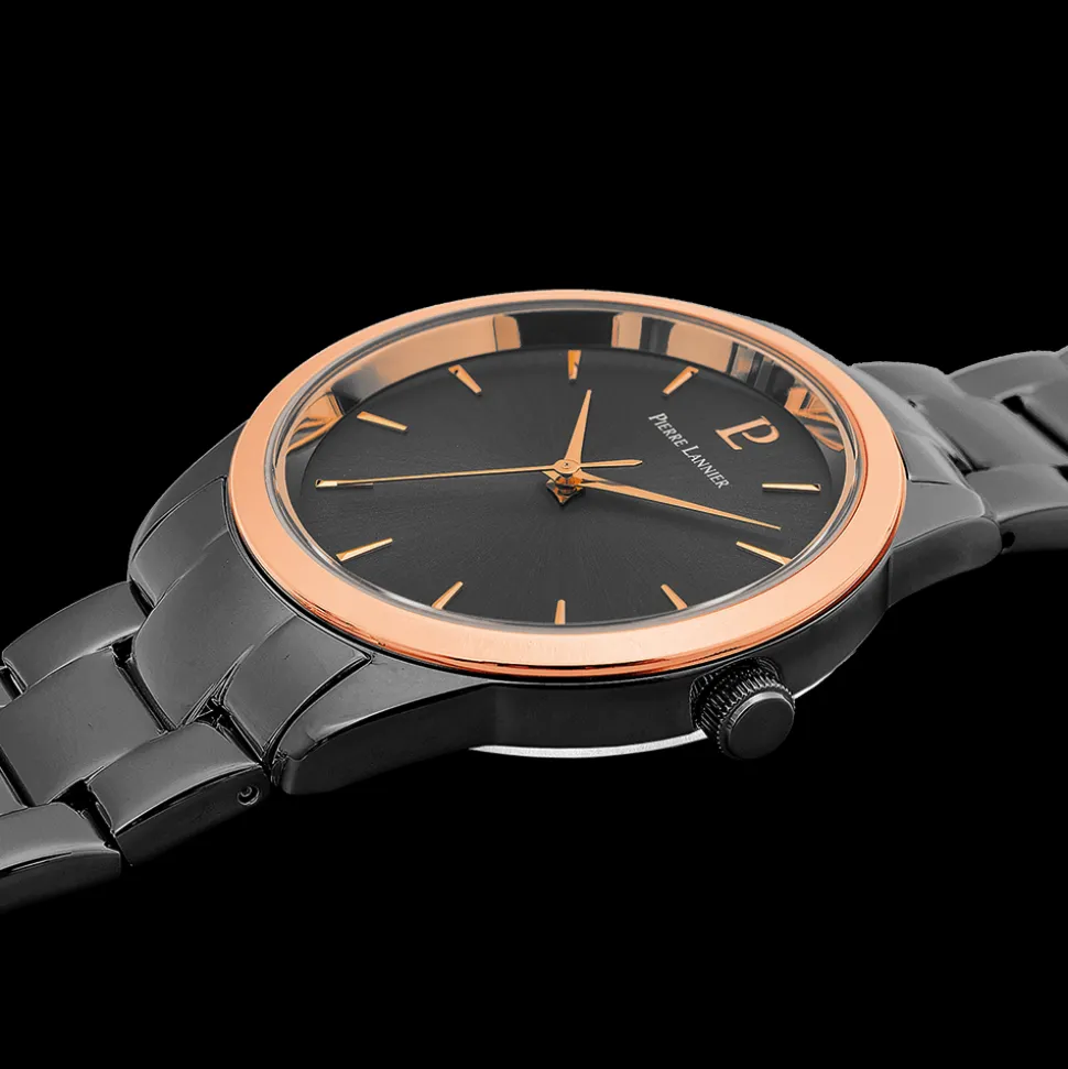 Montre Femme ROXANE Cadran Gris Bracelet Acier Gris