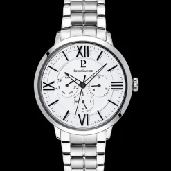 Montre Homme BEAUCOUR Cadran Blanc Bracelet Acier Argenté