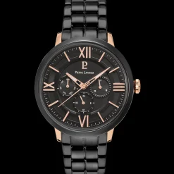 Montre Homme BEAUCOUR Cadran Noir Bracelet Acier Noir
