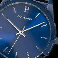 Montre Homme CANDIDE Cadran Bleu Bracelet Acier milanais Bleu
