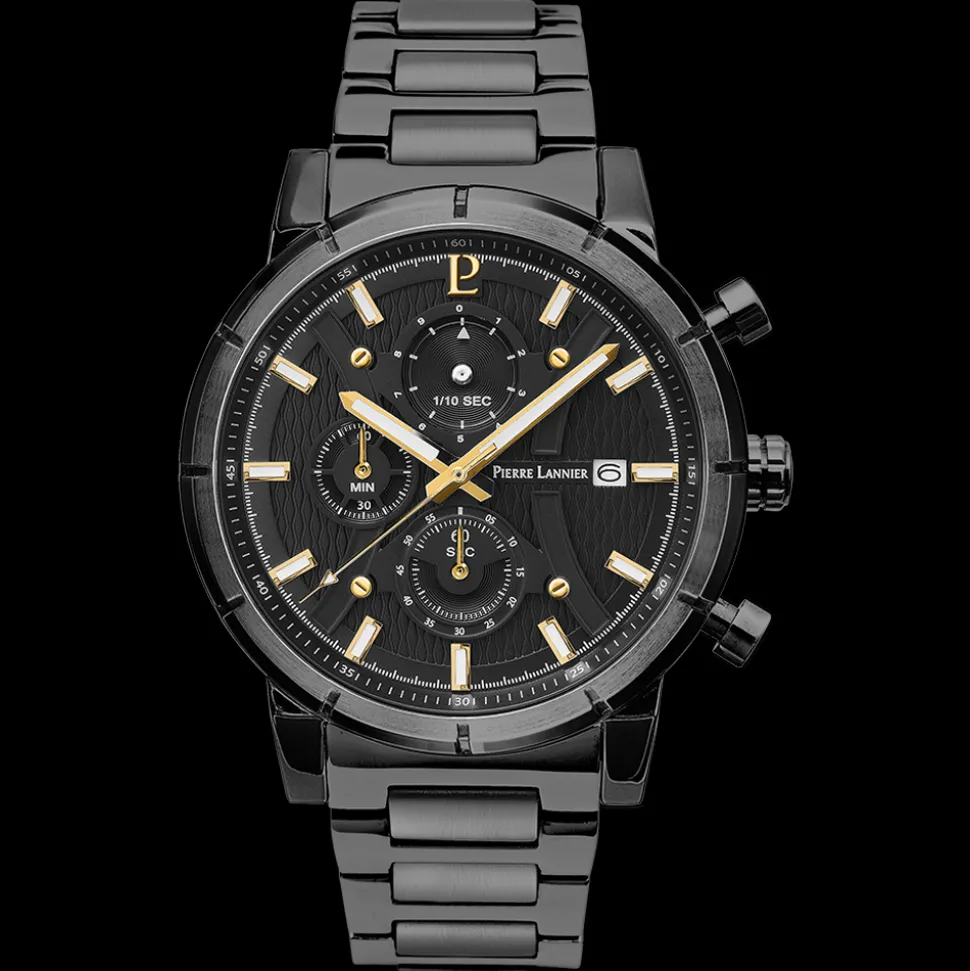 Montre Homme CRITERIUM Cadran Noir Bracelet