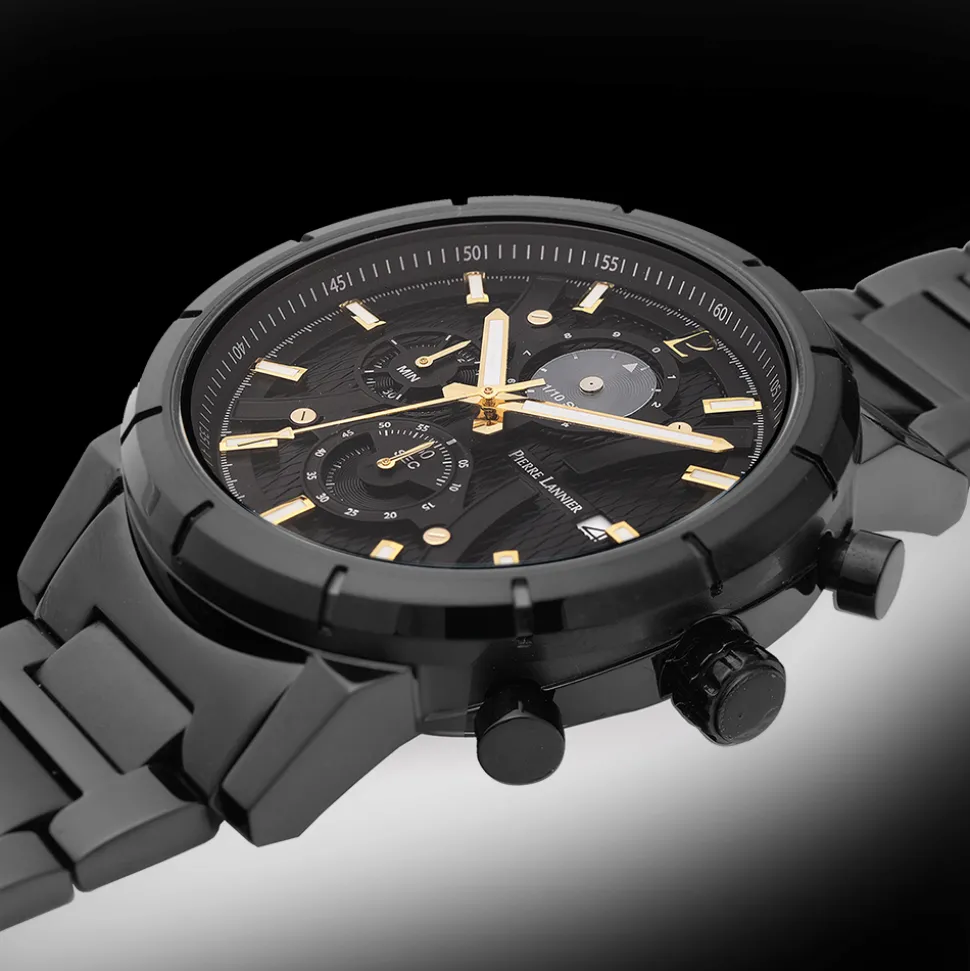 Montre Homme CRITERIUM Cadran Noir Bracelet