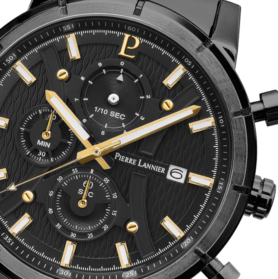 Montre Homme CRITERIUM Cadran Noir Bracelet