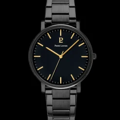 Montre Homme ESSENTIAL Cadran Noir Bracelet Acier Noir