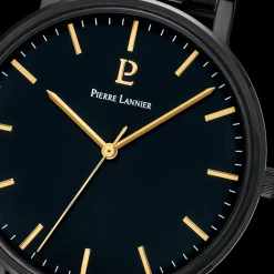 Montre Homme ESSENTIAL Cadran Noir Bracelet Acier Noir